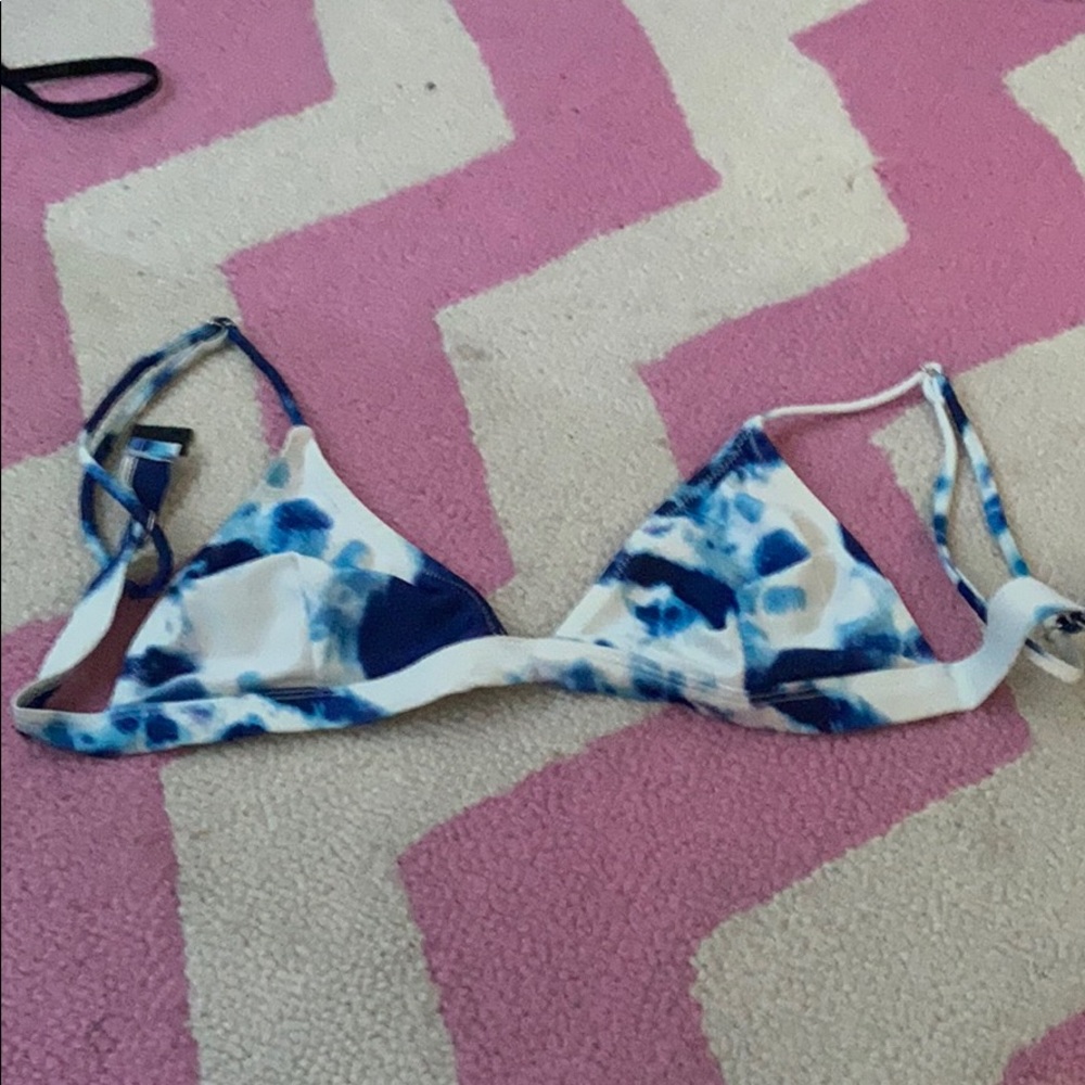 Tye dye swim top